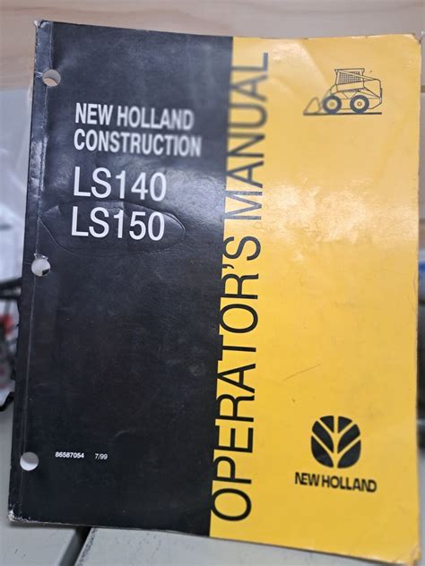 ls150 skid steer manual